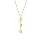 Modern Multi Shape Lab Diamond Necklace