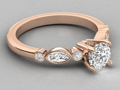 Sparkling Sunset Halo Solitaire