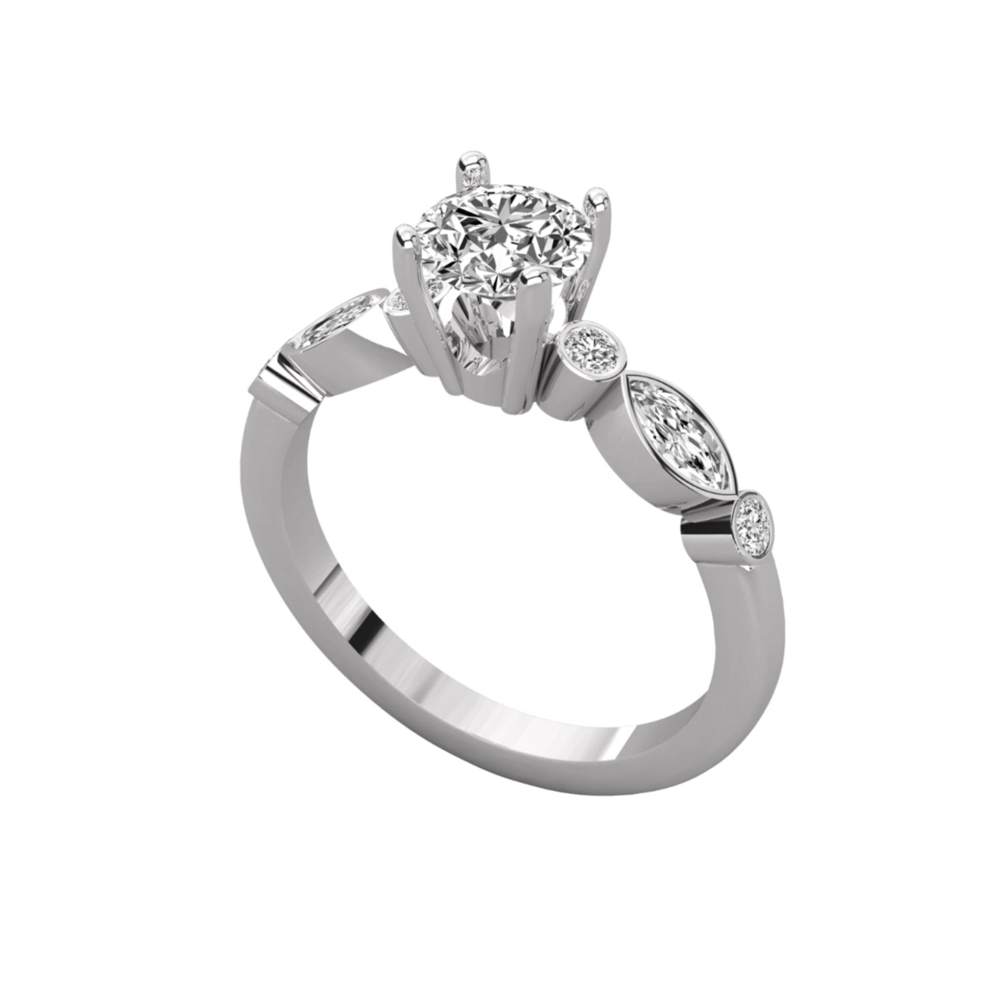 Sparkling Sunset Halo Solitaire