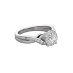 Classic Beauty Solitaire with Pave Accents