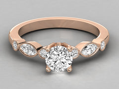 Sparkling Sunset Halo Solitaire