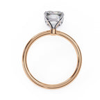 Solitaire Engagement Ring With Radiant Lab Diamond