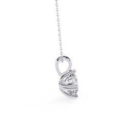 Elegant Round 8 Prong Pendant
