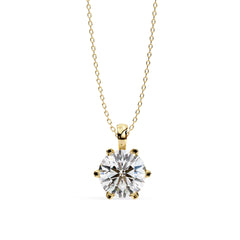 Refined Round Basket Pendant