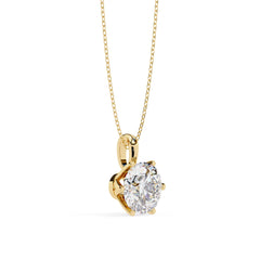 Refined Round Basket Pendant
