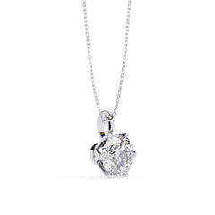 Refined Round Basket Pendant