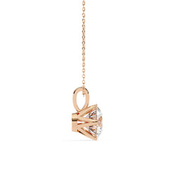 Refined Round Basket Pendant