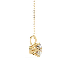 Refined Round Basket Pendant