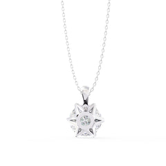 Refined Round Basket Pendant