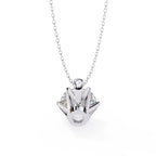 Refined Round Basket Pendant