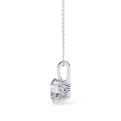 Charming Round 4 Prong Pendant