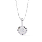 Sophisticated Round 4 Prong Pendant