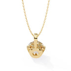 Sophisticated Round 4 Prong Pendant