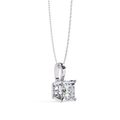 Modern Princess 4 Prong Pendant
