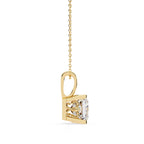 Modern Princess 4 Prong Pendant