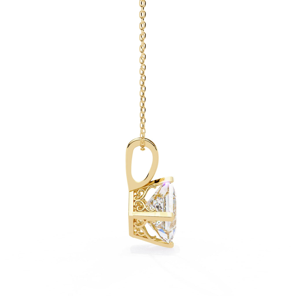 Elegant Princess Basket Pendant