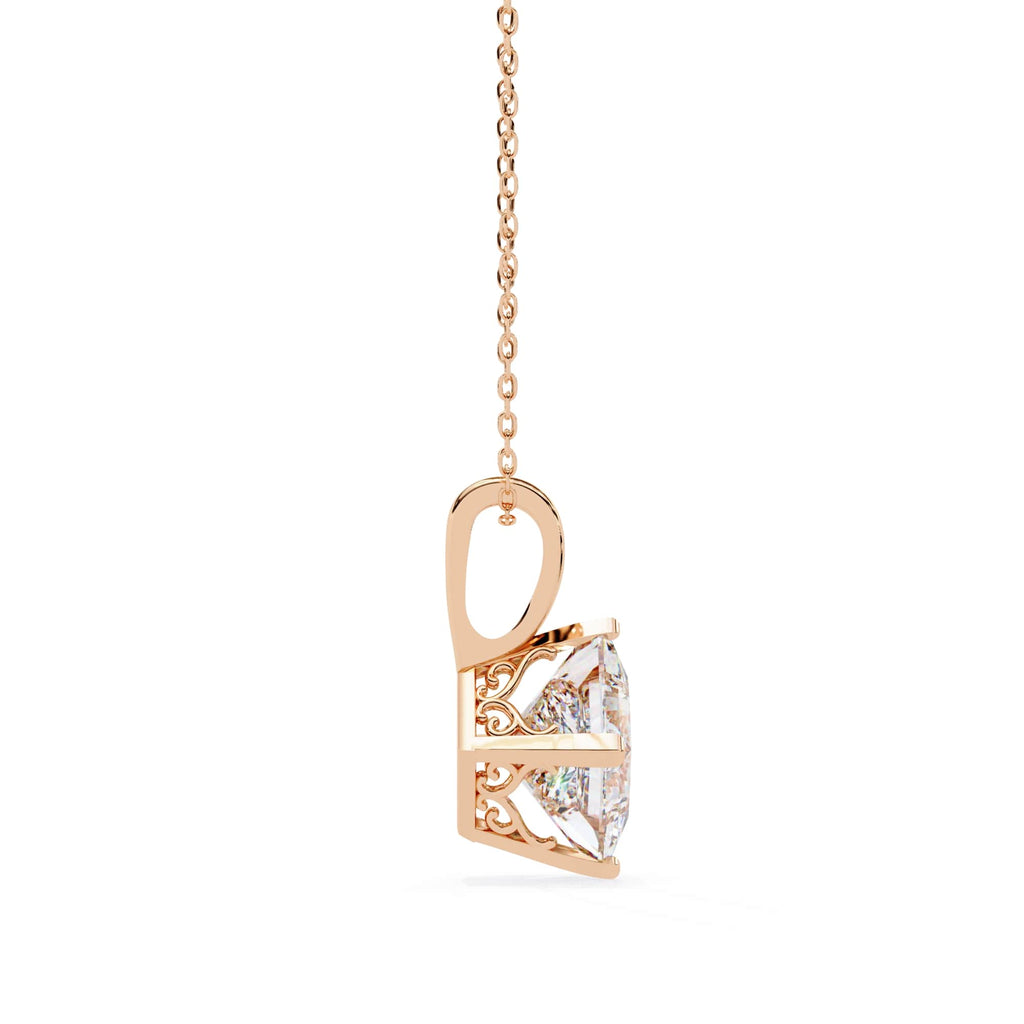 Elegant Princess Basket Pendant