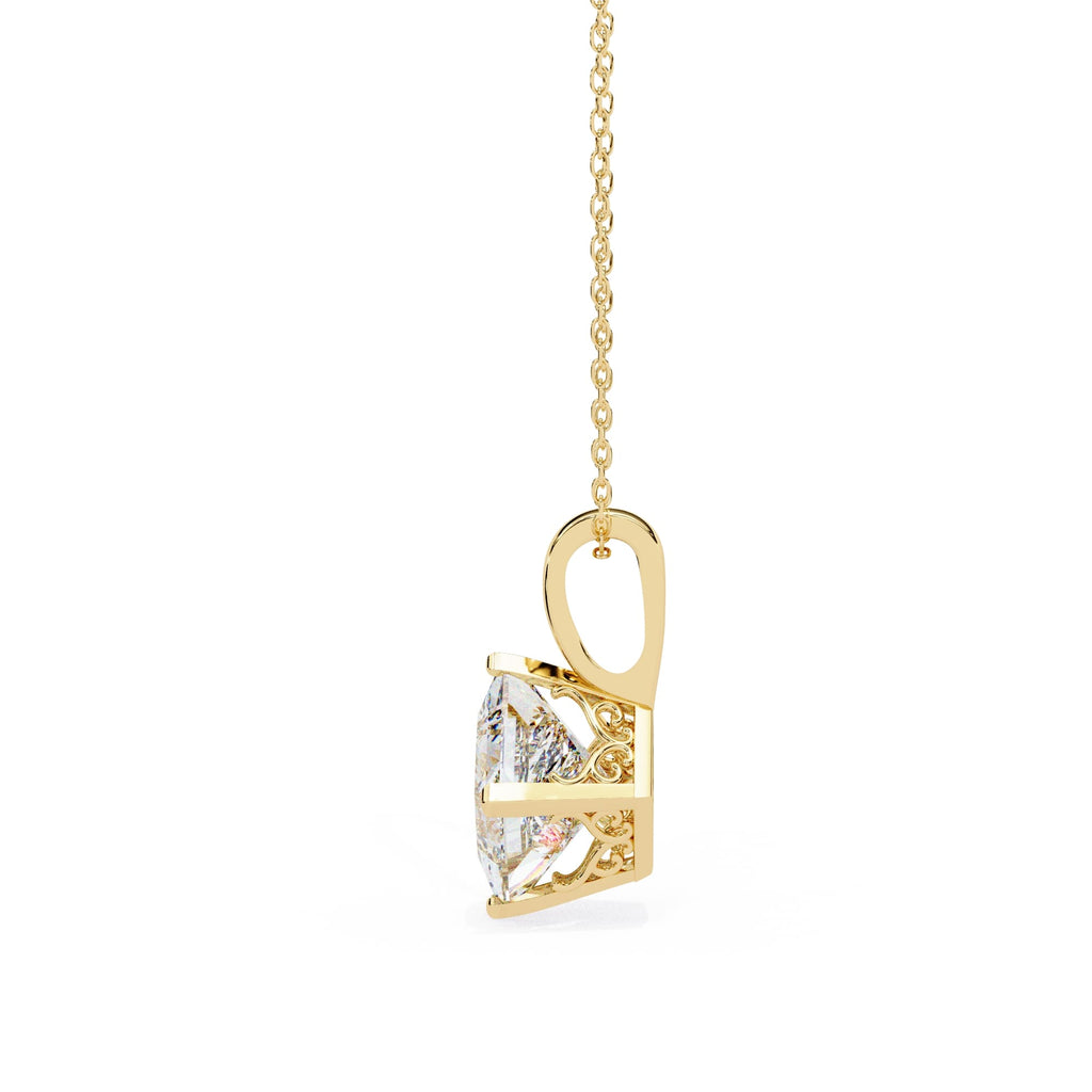 Elegant Princess Basket Pendant