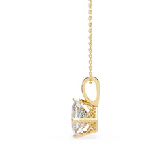 Elegant Princess Basket Pendant