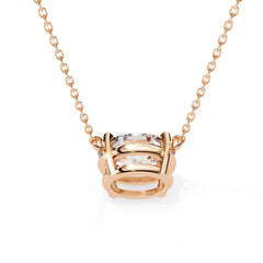 Classic Oval Basket Pendant