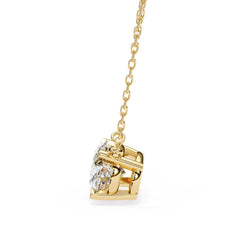 Classic Oval Basket Pendant