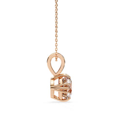 Charming Round Crown Pendant