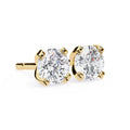 1 CT Four-Prong Lab-Grown Diamond Complimentary Stud Earrings