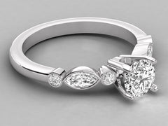 Sparkling Sunset Halo Solitaire