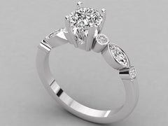 Sparkling Sunset Halo Solitaire