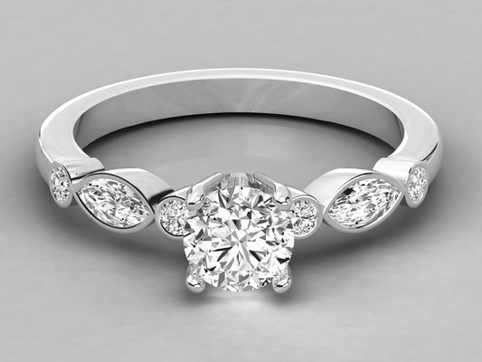 Sparkling Sunset Halo Solitaire