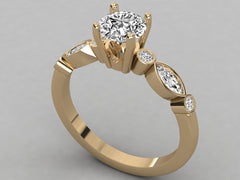 Sparkling Sunset Halo Solitaire
