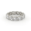 Diamond ring on a white background