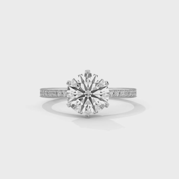 White Gold Diamond Ring