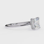 Princess Cut Solitaire Diamond Engagement Ring