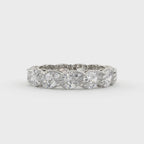 Classic Pear Cut Diamond Eternity Wedding Band