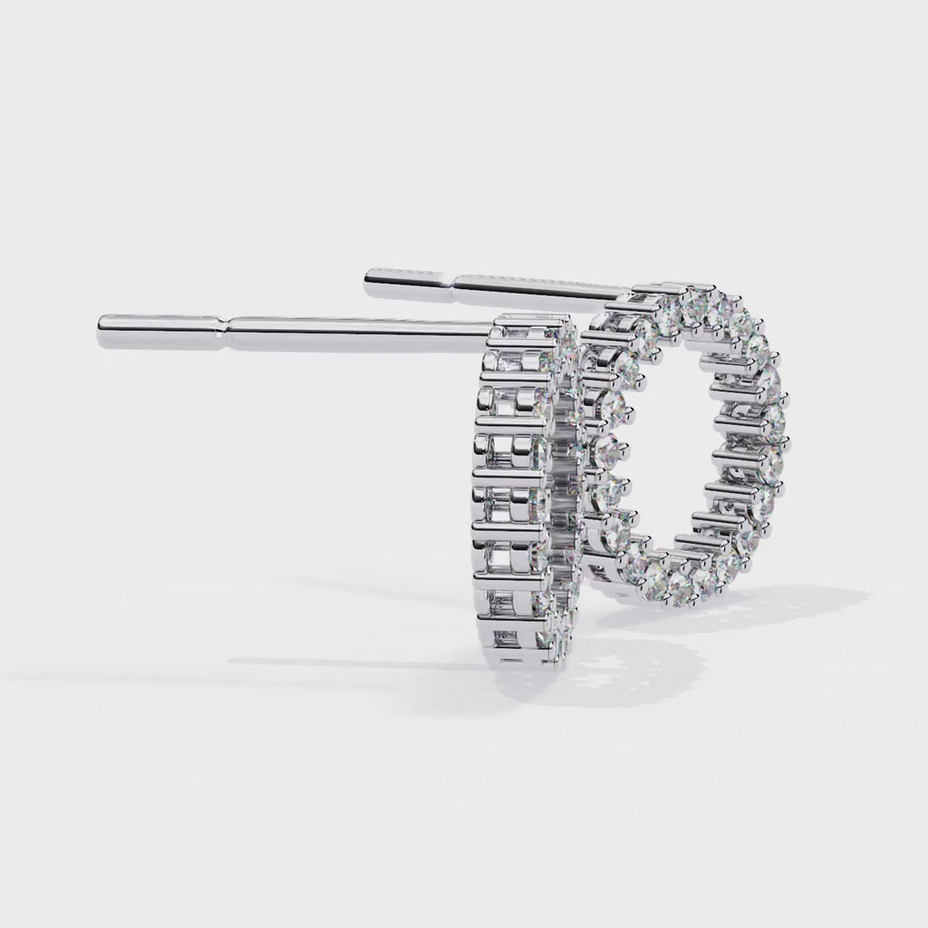 Maeve diamond earring