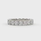 Heart Shape Diamond Full Eternity Anniversary Band