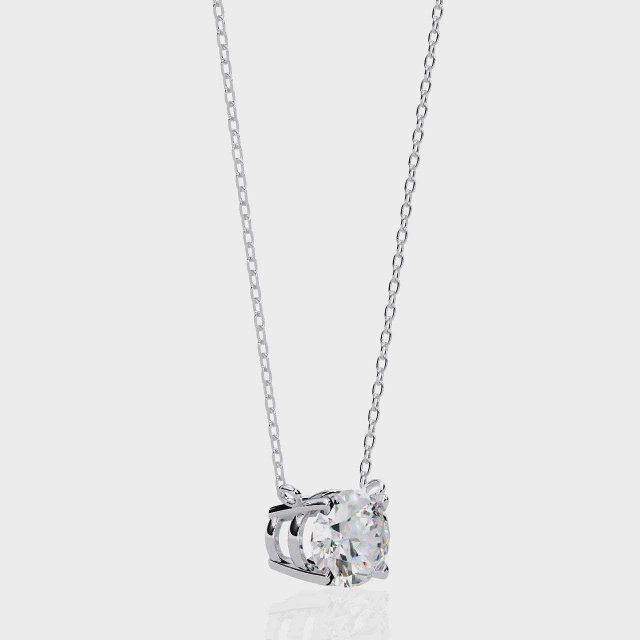 Classic Oval Basket Pendant