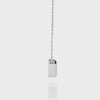 Elegant Emerald Bezel Pendant