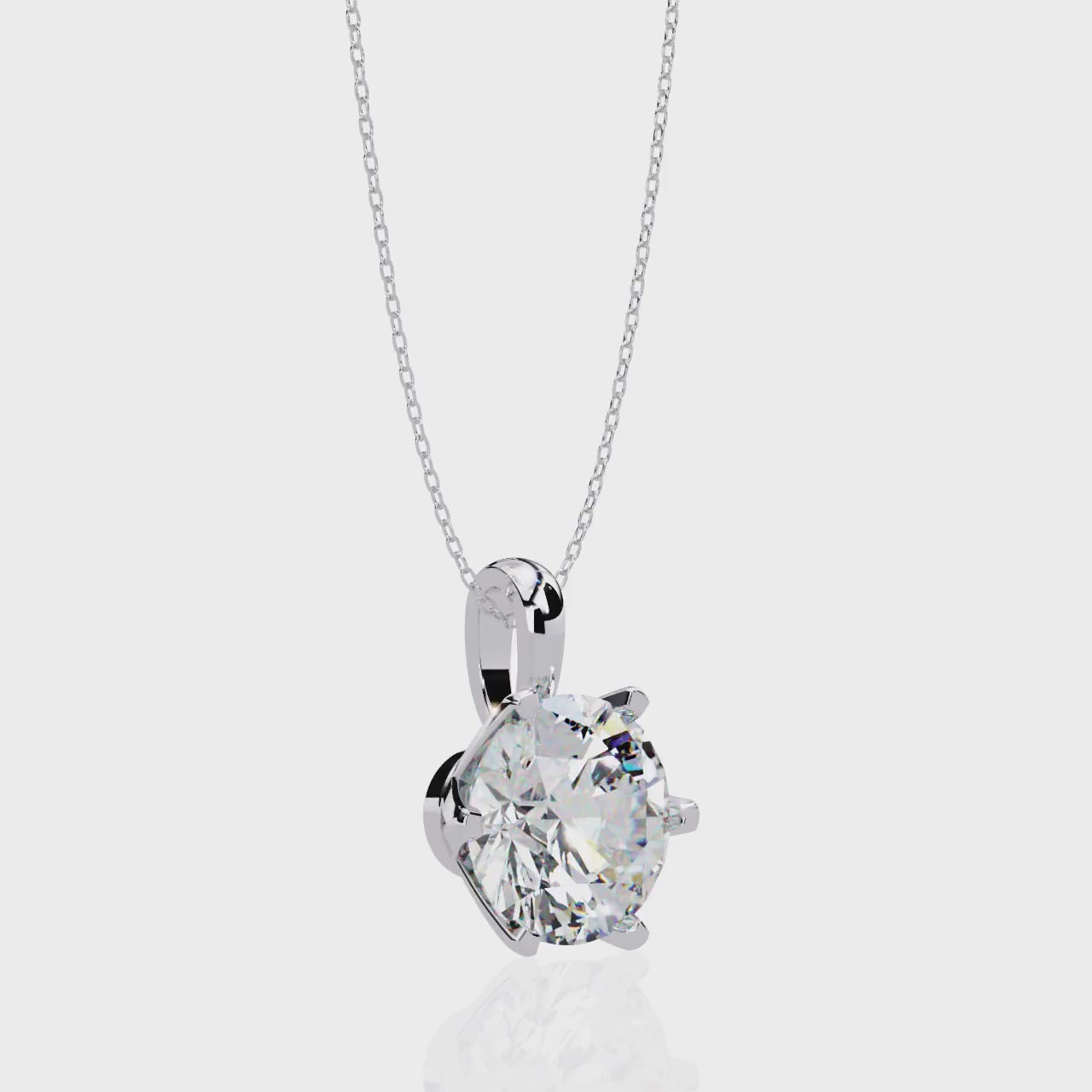 Refined Round Basket Pendant