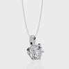 Refined Round Basket Pendant