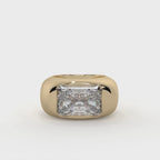 The Diane Lux - 8 Carat Radiant Diamond Solitaire Ring