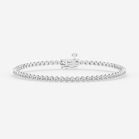 4-Prong Fancy Tennis Bracelet