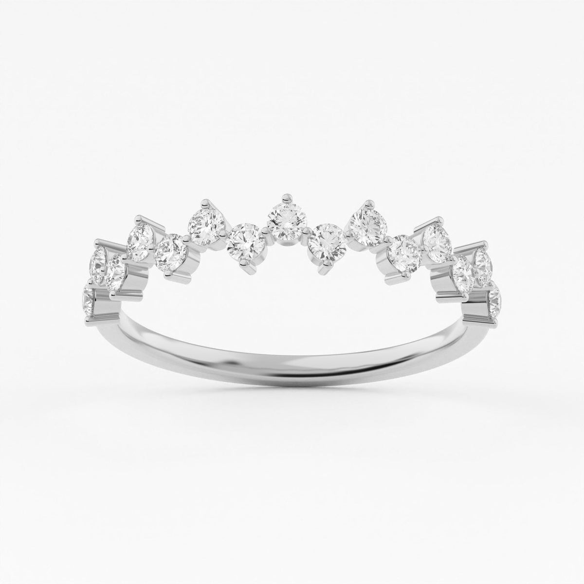 Stacking Lab Grown Diamond Ring