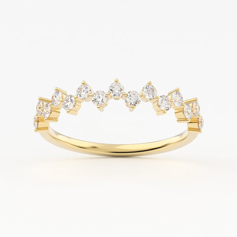 Stacking Lab Grown Diamond Ring