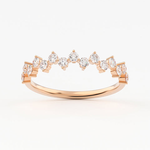 Stacking Lab Grown Diamond Ring