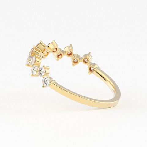 Stacking Lab Grown Diamond Ring