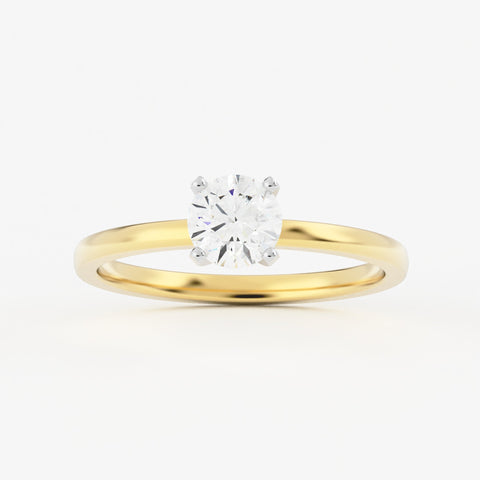 1.5mm Comfort Fit Solitaire Engagement Ring