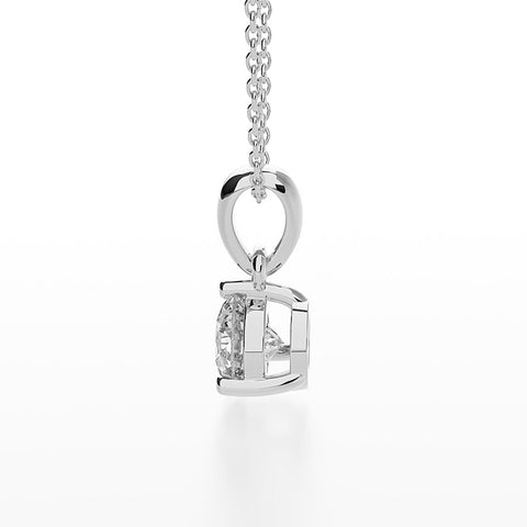 3-Prong Martini Solitaire Pendant